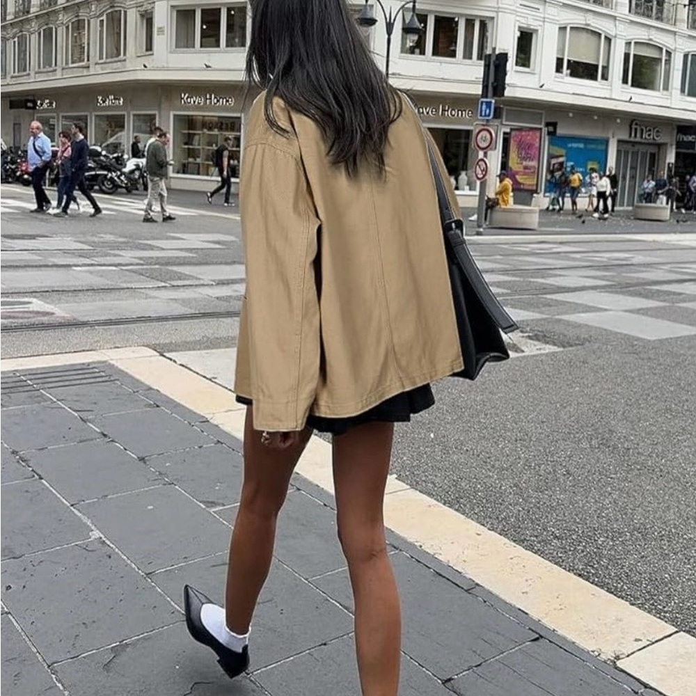 Khaki Barn Jacket - Picture 2 of 6